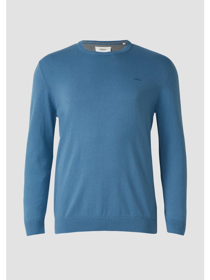 

s.Oliver Вязаный свитер цвета 6244_светлый бензин