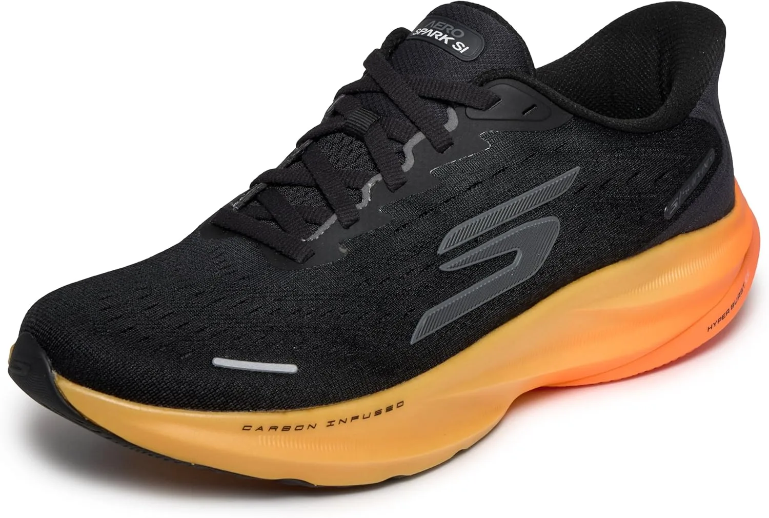 Мужские кроссовки Skechers Aero Spark Hands Free без шнурков, серый