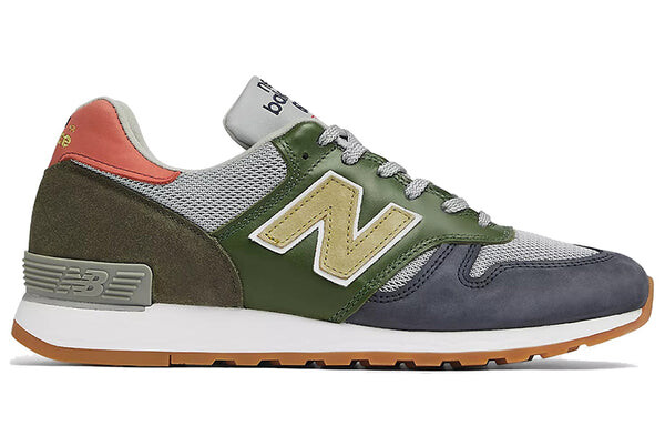 Кроссовки 670 сделано в Англии New Balance, зеленый — фото 2