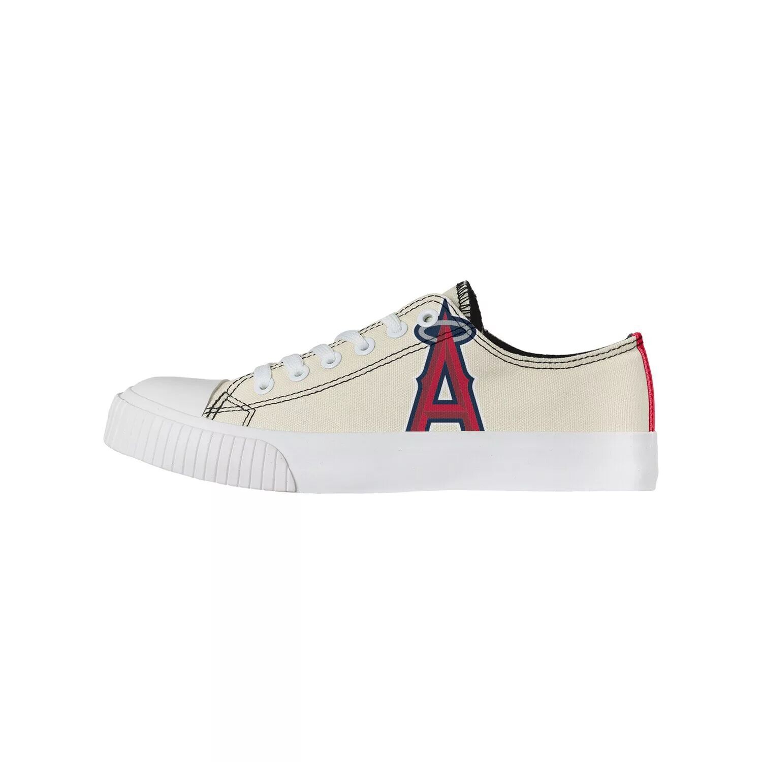 Женские низкие туфли из парусины FOCO кремового цвета Los Angeles Angels