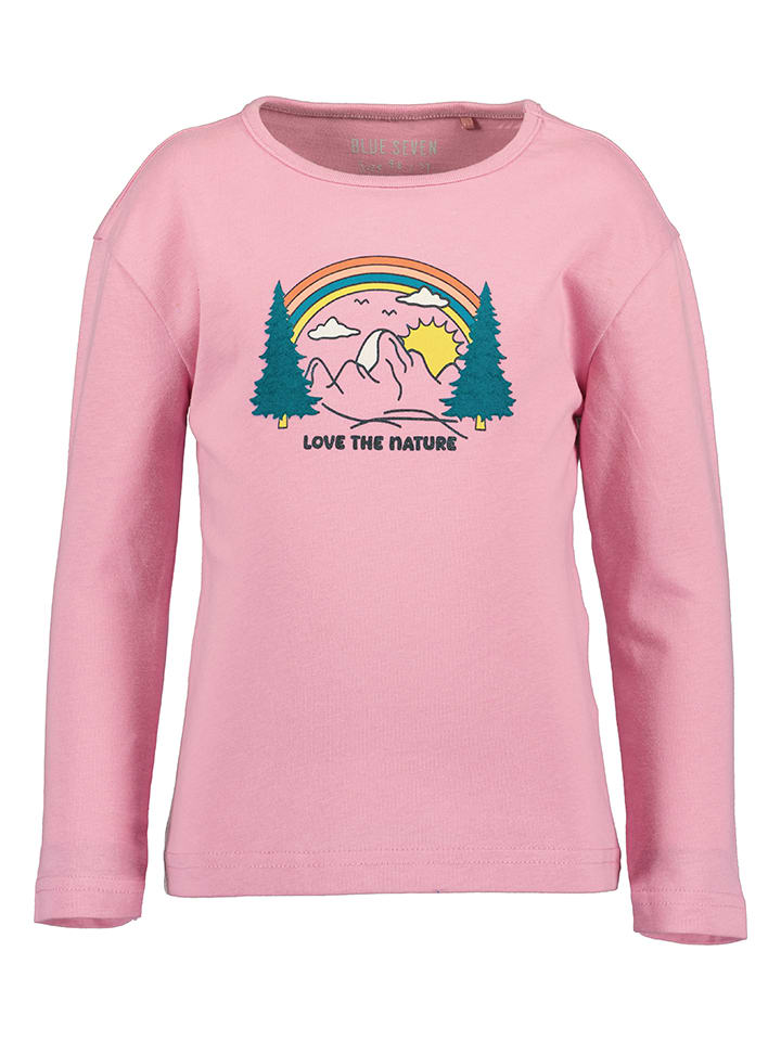 

Blue Seven Футболка с длинными рукавами розового цвета