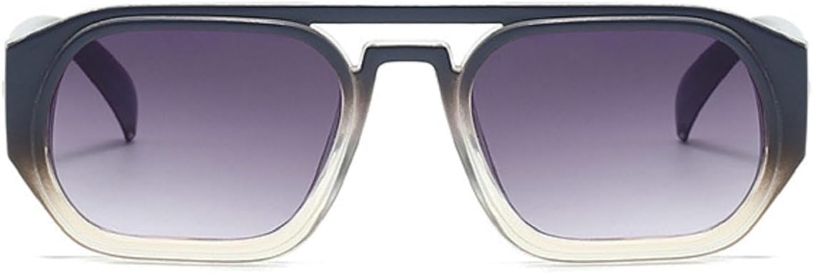 

Ретро-солнцезащитные очки квадратной формы для женщин, модные декоративные очки с защитой от УФ-излучения UV400; модные солнцезащитные очки градиентного оттенка для мужчин 77135 Melrose, Grey