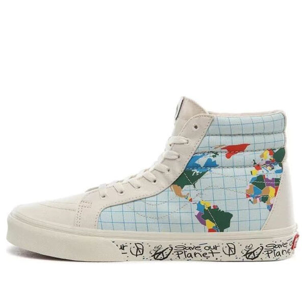 

Кроссовки save our planet x sk8-hi reissue 'white multi' Vans, белый