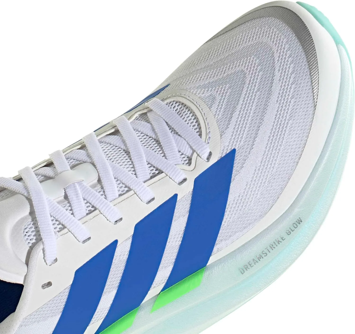 Мужские беговые кроссовки Adidas Supernova Glide, белый/синий — фото 4