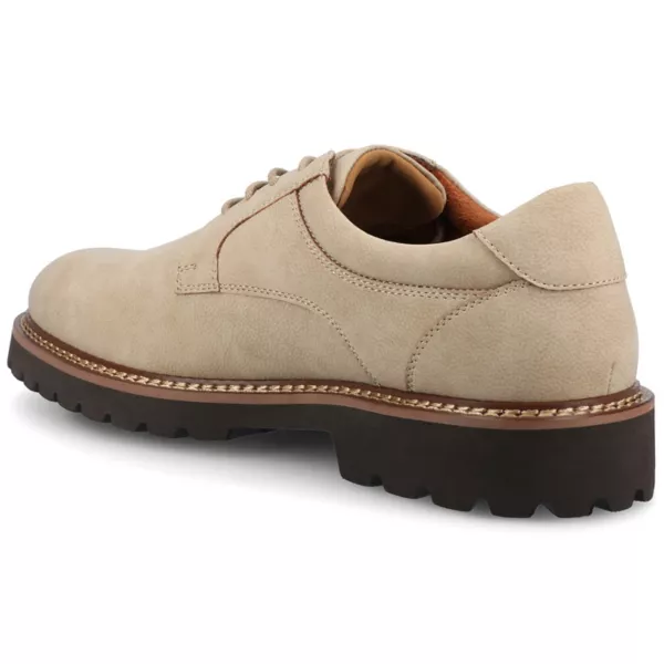Туфли Templeton Comfort Lug Sole мужские гибкие оксфорды на массивной подошве Vance, коричневый — фото 4