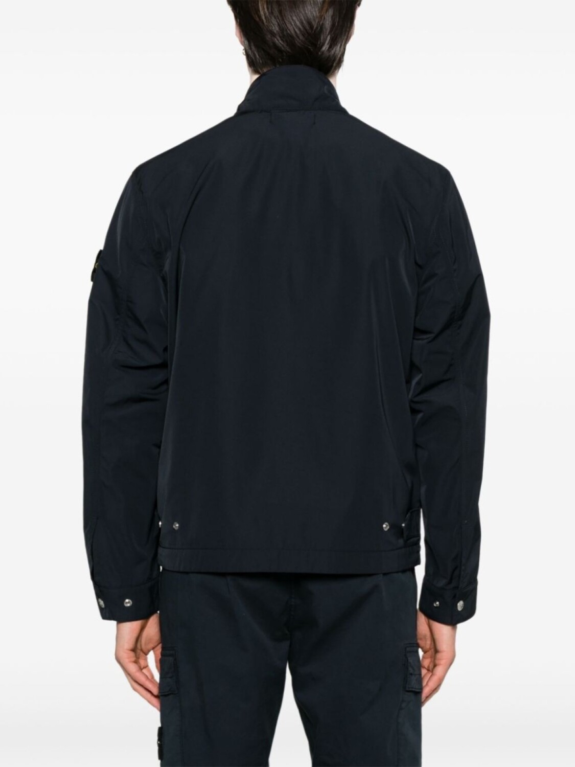 Куртка с эмблемой Stone Island Compass, синий — фото 4