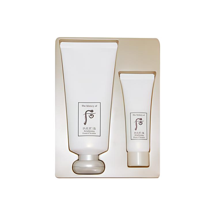 

Набор для ухода за кожей Snowy Beauty пенка для умывания увлажняющий очищающий 180мл+40мл The History Of Whoo