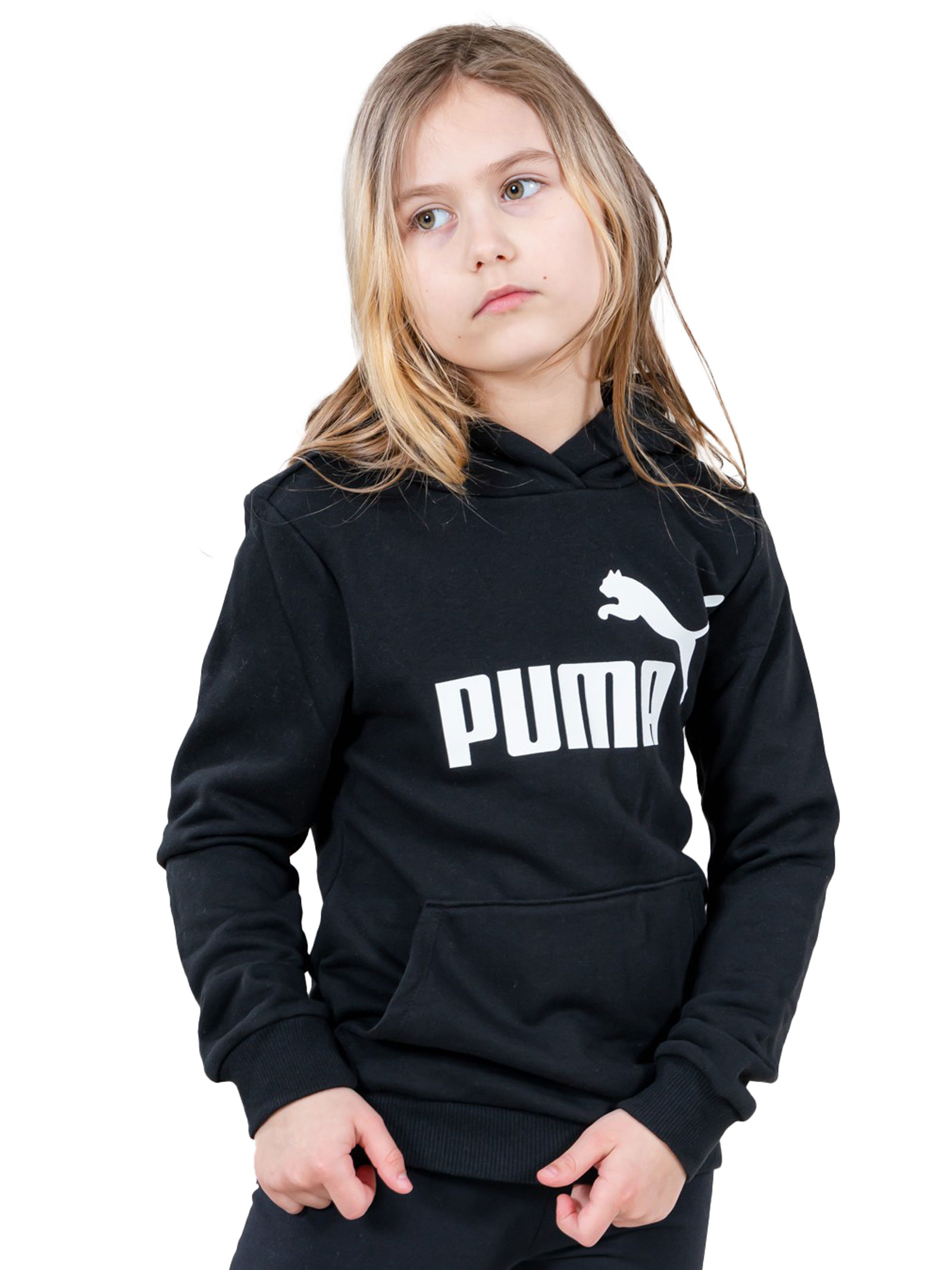 

Толстовка Puma Girl's Essentials, черный