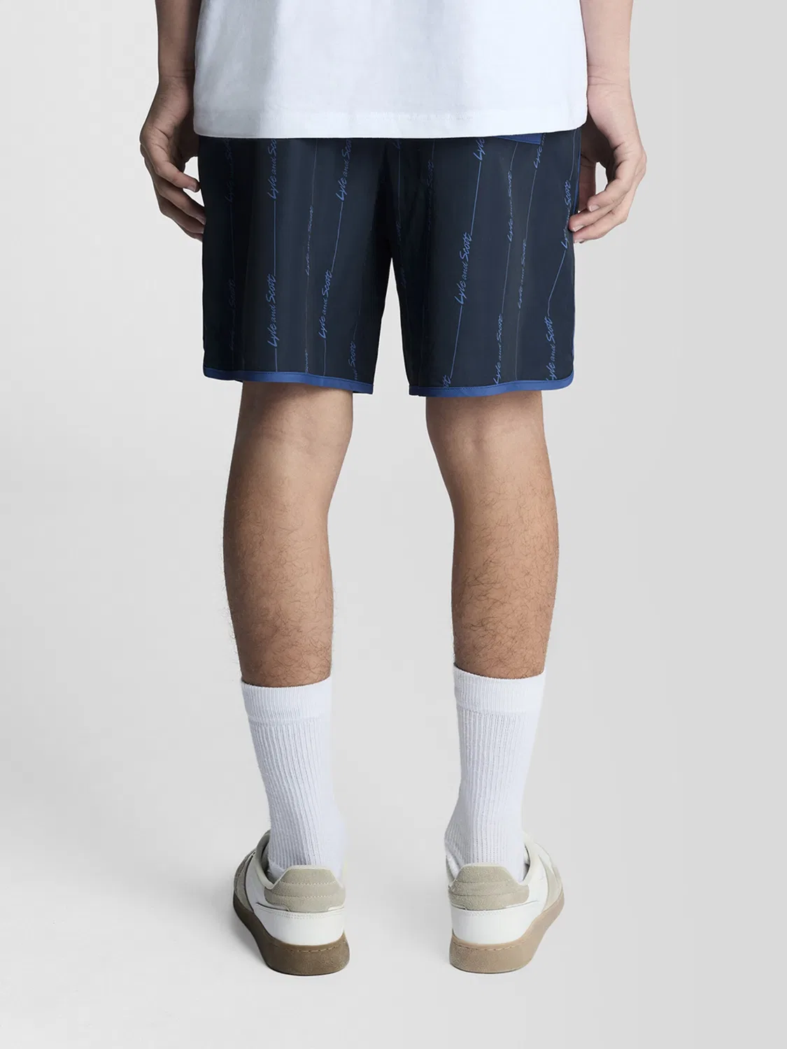 Пляжные шорты Lyle & Scott, Navy/Royal Blue — фото 4