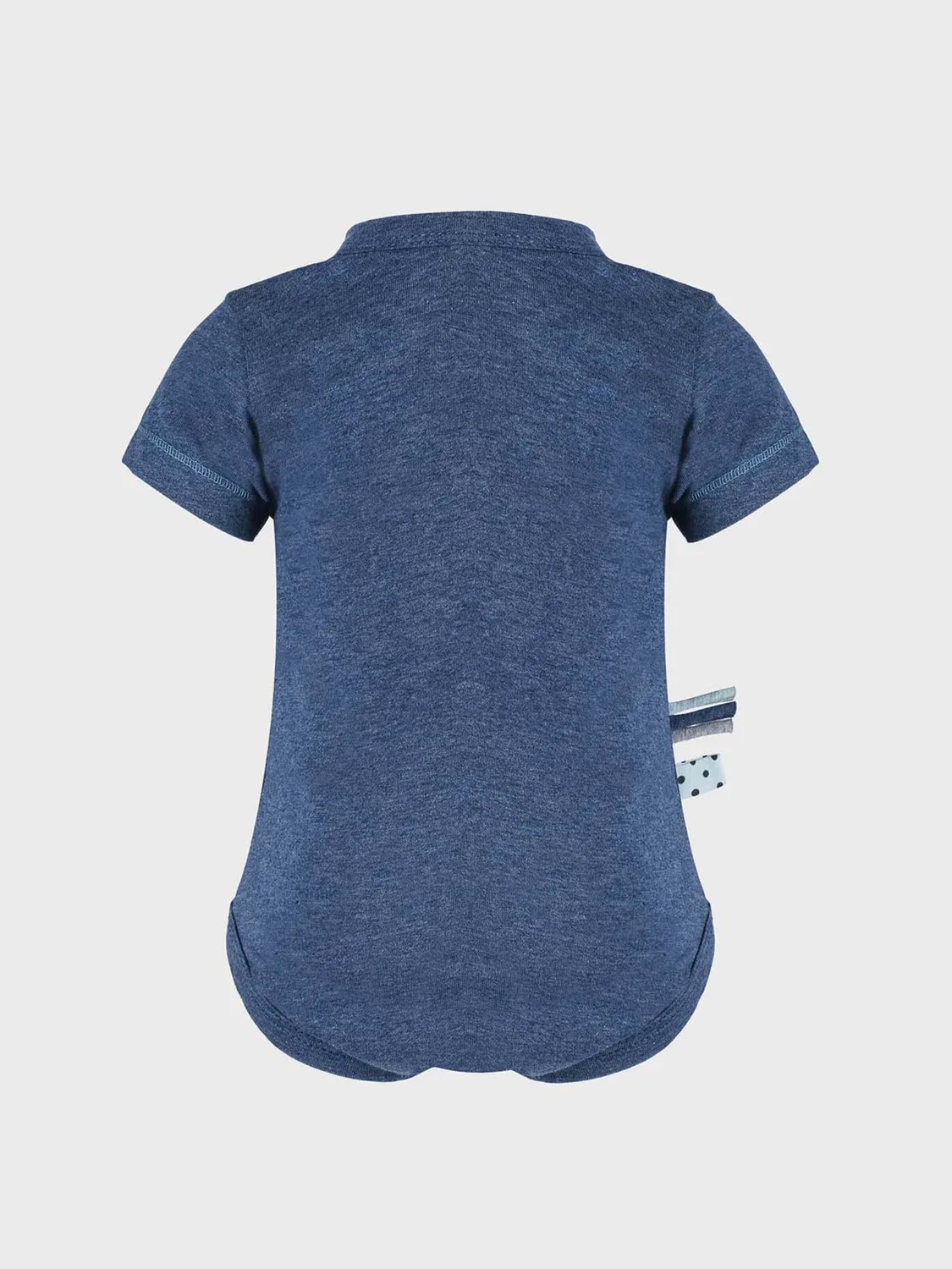 Комбинезон/боди 'OrganicEra Organic Baby S/S Kimono Body' Organicera, Indigo — фото 2
