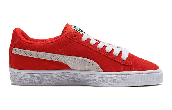 Кроссовки suede 'high risk red' Puma, красный — фото 2