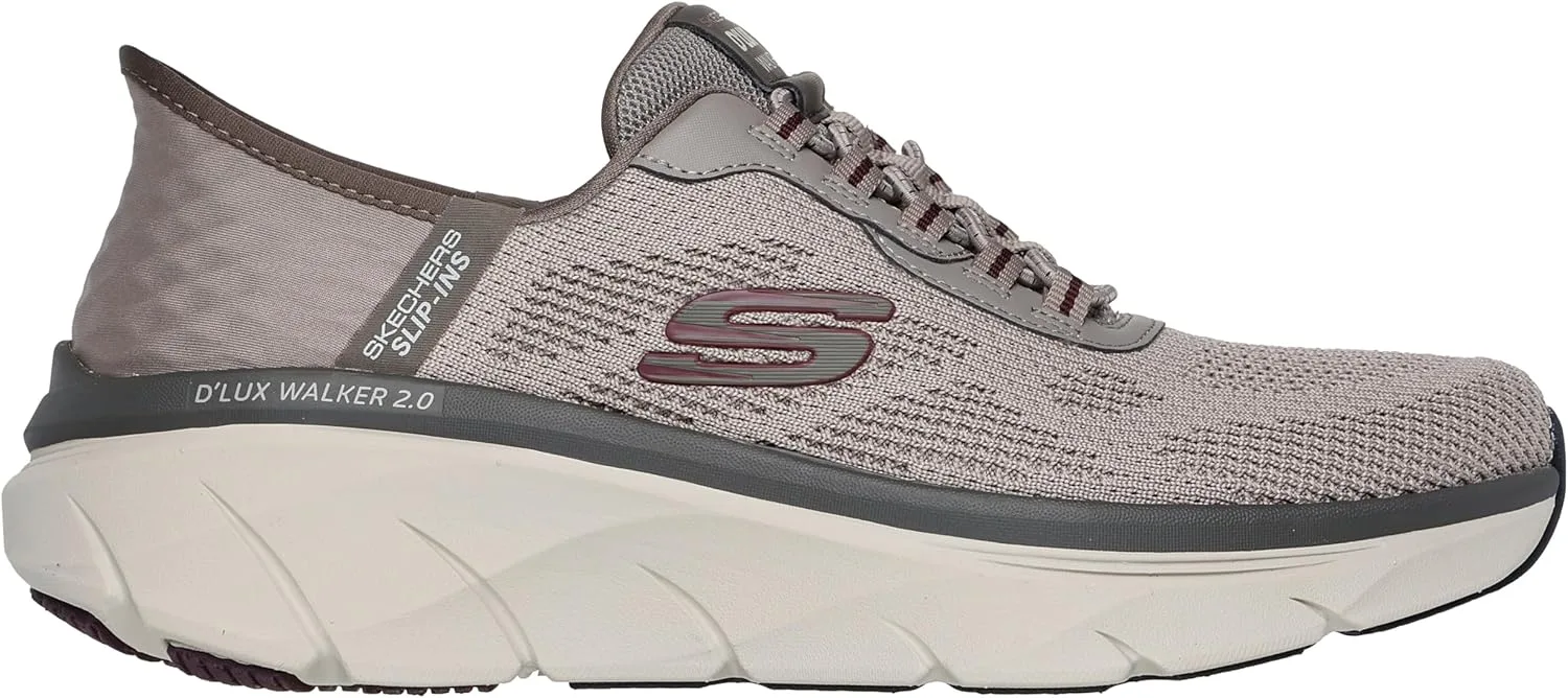 Мужские кроссовки Skechers D'lux Walker 2.0 Reelertrainers, коричневый