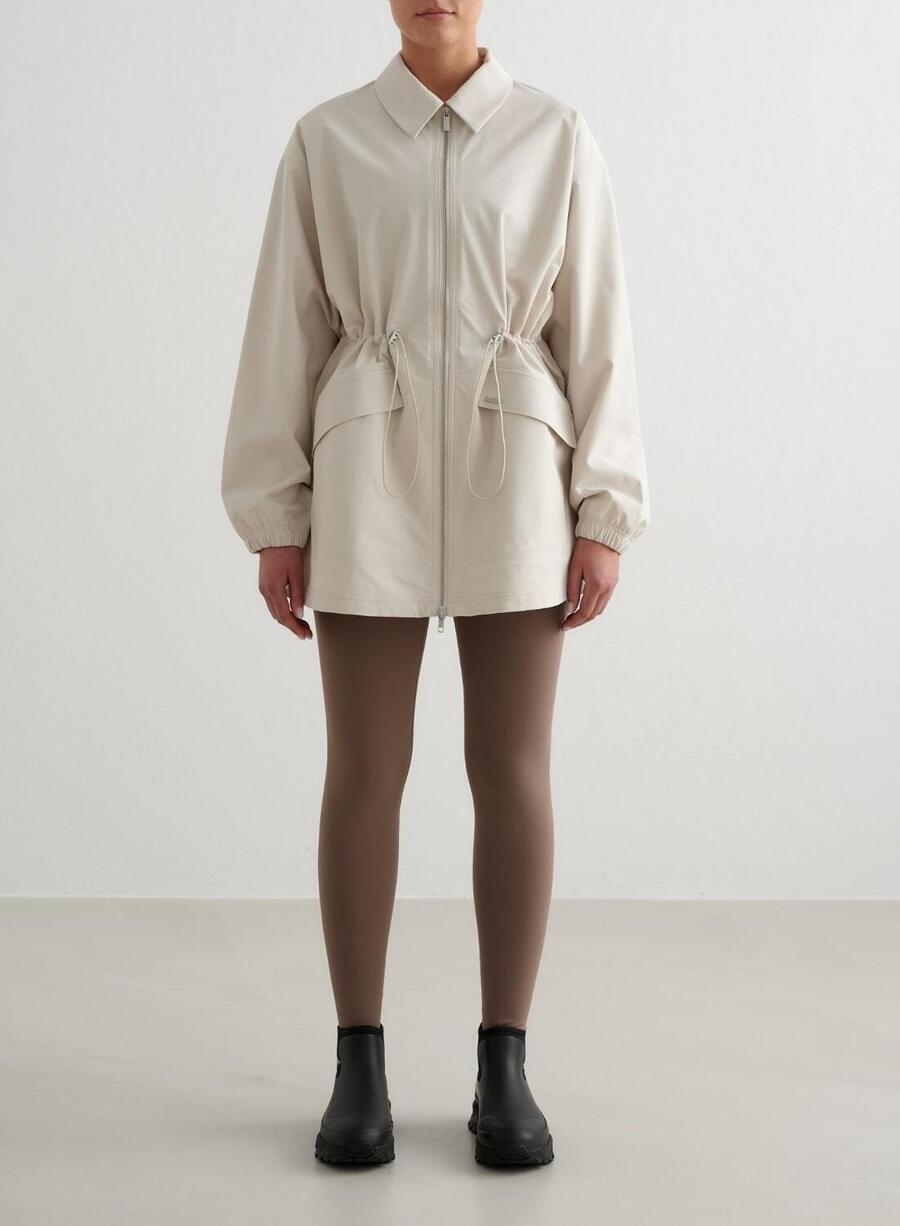 

AIM'N Женская куртка на молнии, водонепроницаемая, бежевая