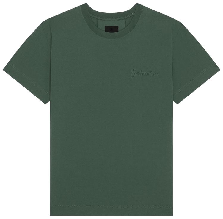 

Футболка Givenchy Short-Sleeve T-Shirt 'Dark Green', зеленый