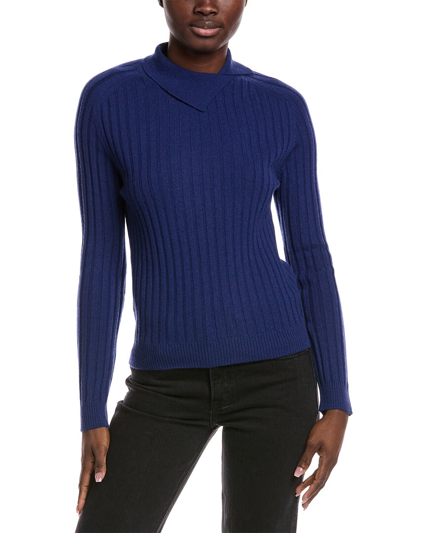 

Мужской свитер из шерсти и кашемира Malo Cashmere, синий