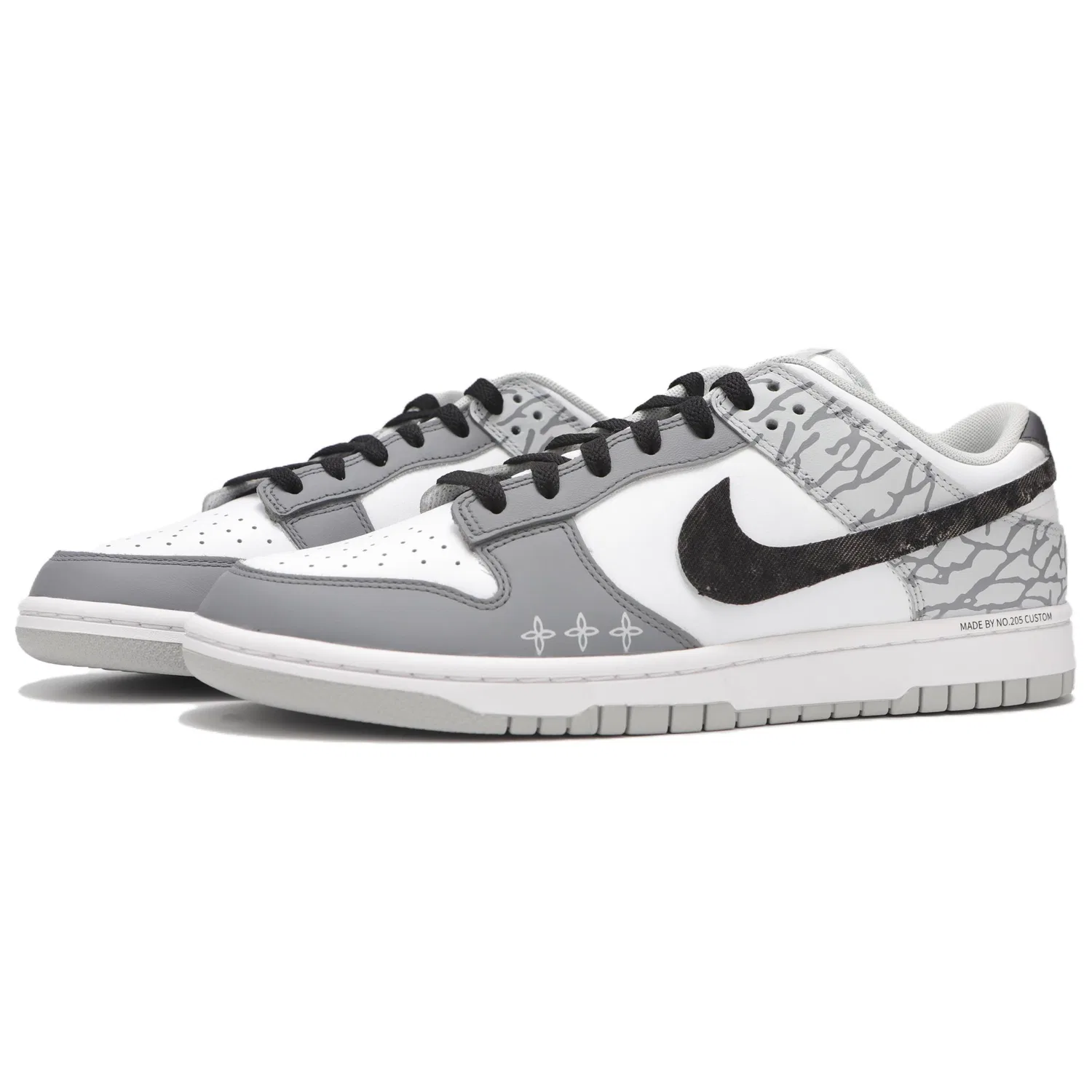 Кроссовки Nike Dunk Low Black Gray — фото 4