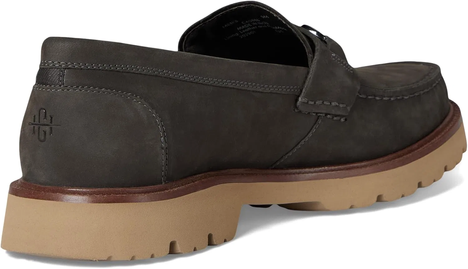Мужские туфли Cole Haan - American Classics BitSlipper, 2-Raven Nbk Dk Latte — фото 3