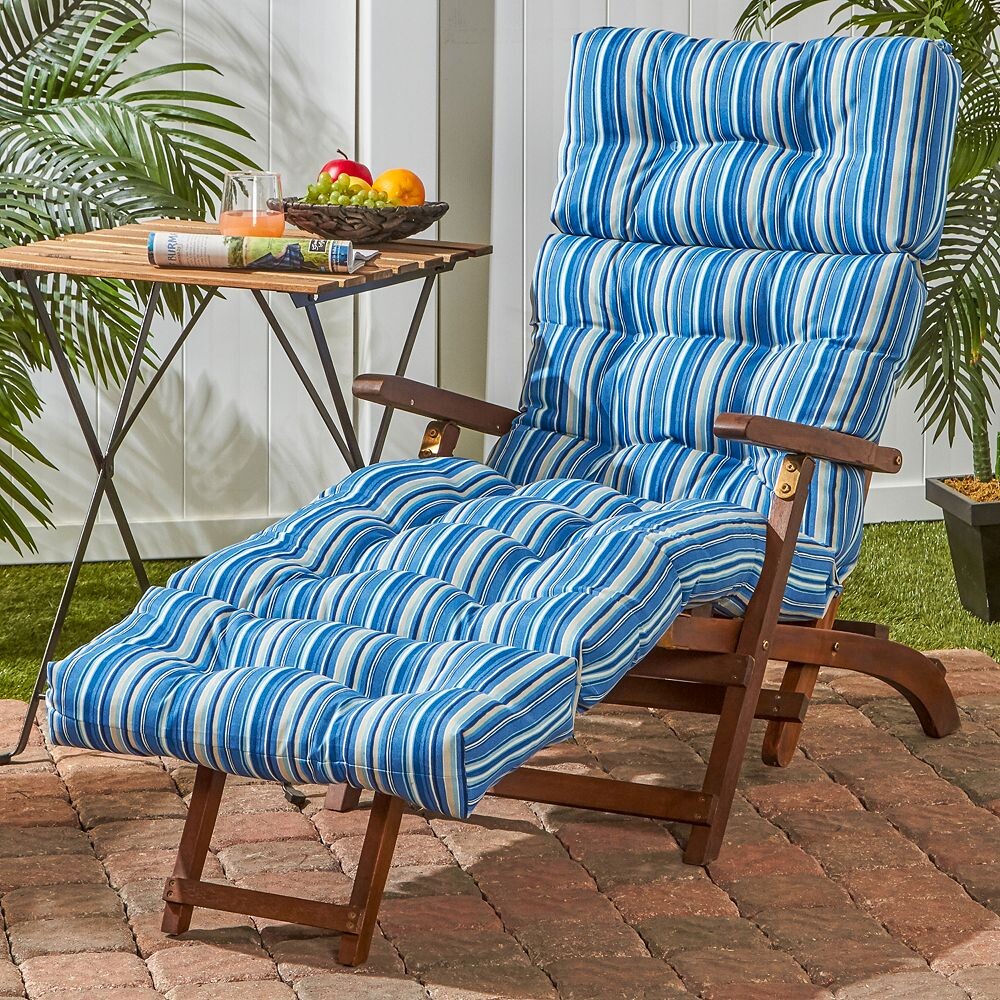 

Greendale Home Fashions 72 в подушке для уличного шезлонга, цвет Sapphire