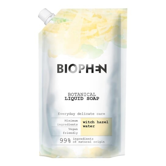 

Жидкое мыло Botanical Liquid Soap со сменным блоком Hazel Water, 400 мл, Biophen