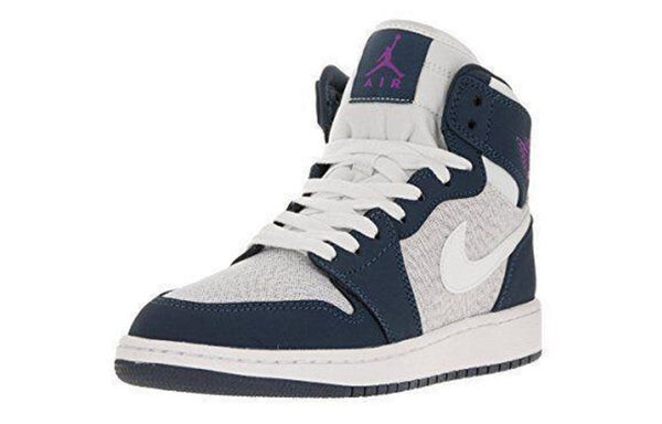 Кроссовки 1 ретро высокие Air Jordan, синий — фото 3