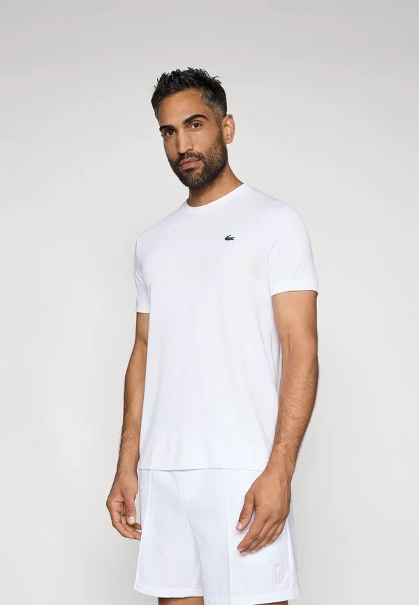 Футболка для тенниса Lacoste Sport, White