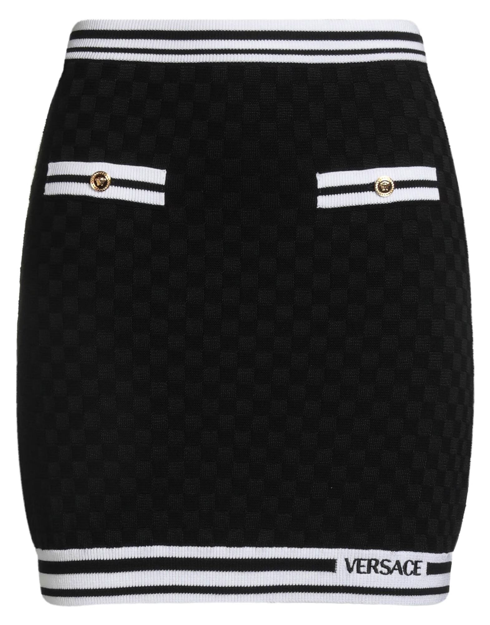 

Мини-юбка Versace, черный