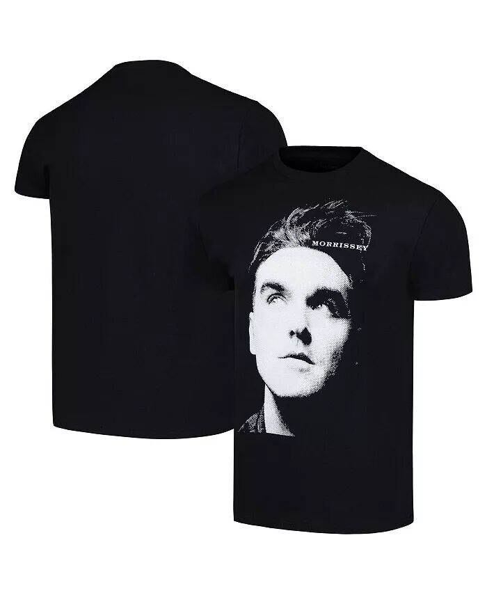 

Мужская черная футболка с фотографией Morrissey на каждый день Manhead Merch