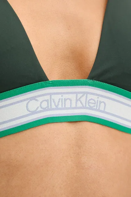 Купальник бикини Calvin Klein, зеленый — фото 4
