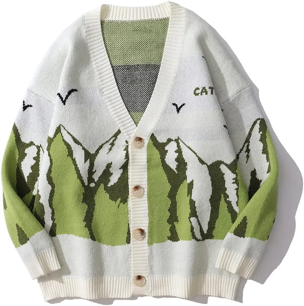 

Вязаный свитер Harajuku Cupgriade