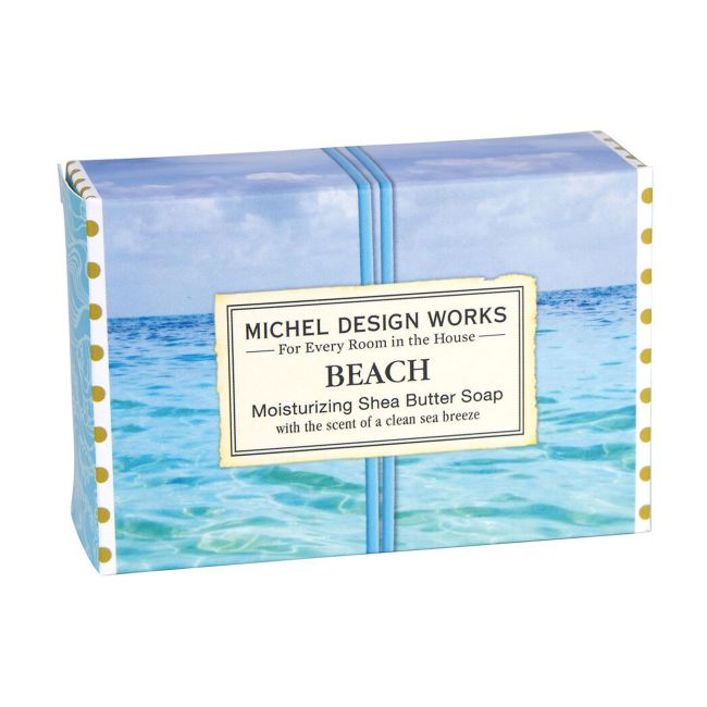 

Пляжное увлажняющее туалетное мыло с маслом ши Michel Design Works, 127 гр