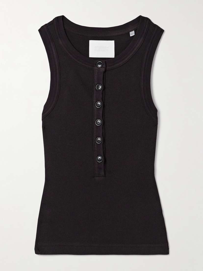 

Майка Caralyn из ребристого джерси Citizens Of Humanity, коричневый