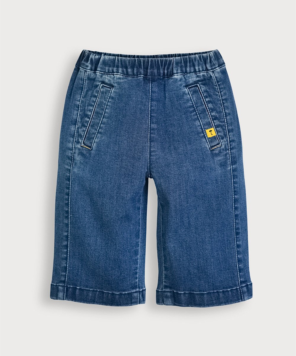 Широкие джинсовые брюки Тимоти Moimoln, Denim (blue)