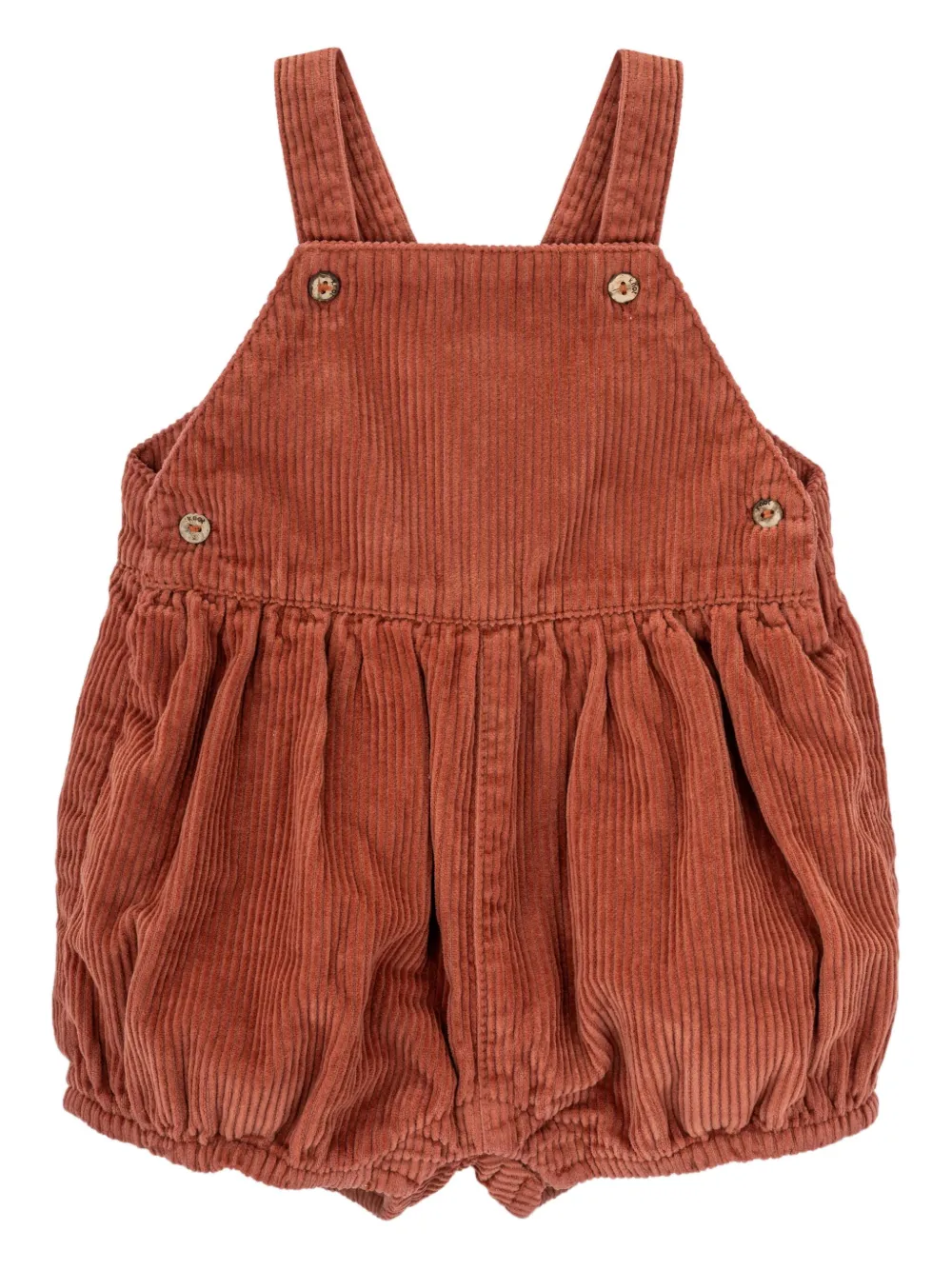 

Ромпер на пуговицах Knot, коричневый