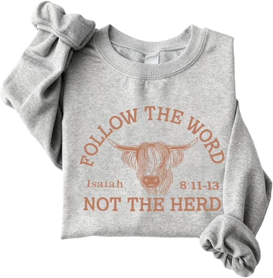 

Свитшот Follow The Word Not The Herd NACJOM