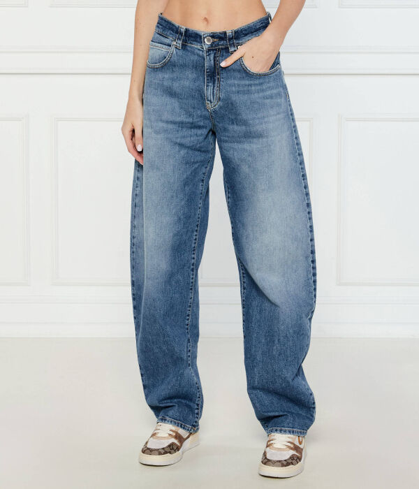 

Джинсы Элоиза Relaxed fit Pinko, синий