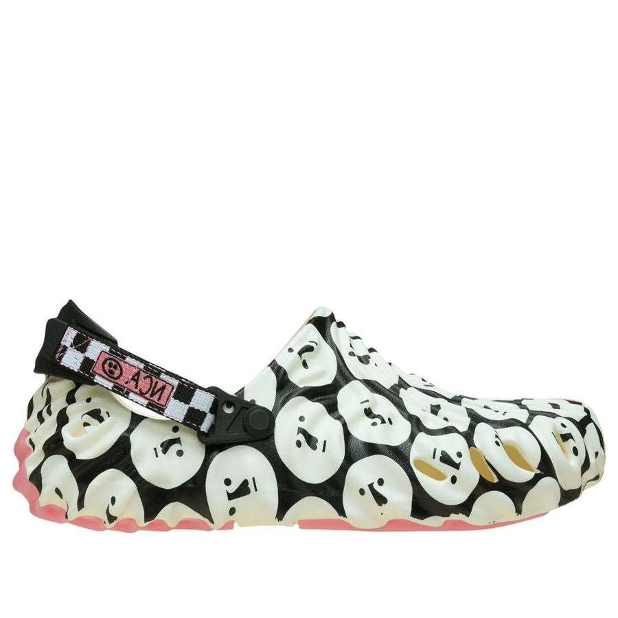 Сандалии (WMNS) Crocs x Nina Chanel Abney Pollex Clog 'White Black', белый — фото 2