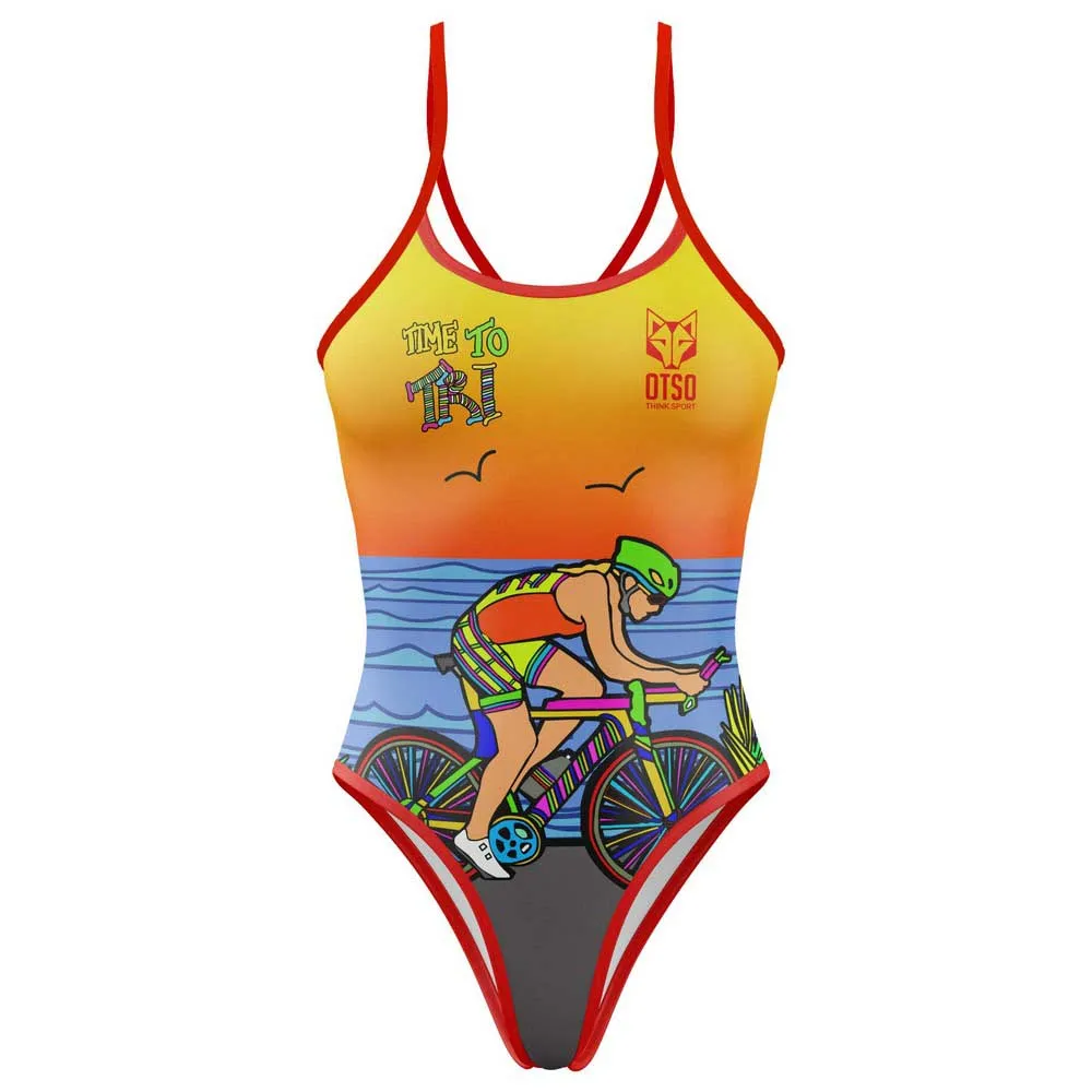 

Купальник Otso Time To Tri Bike, мультиколор
