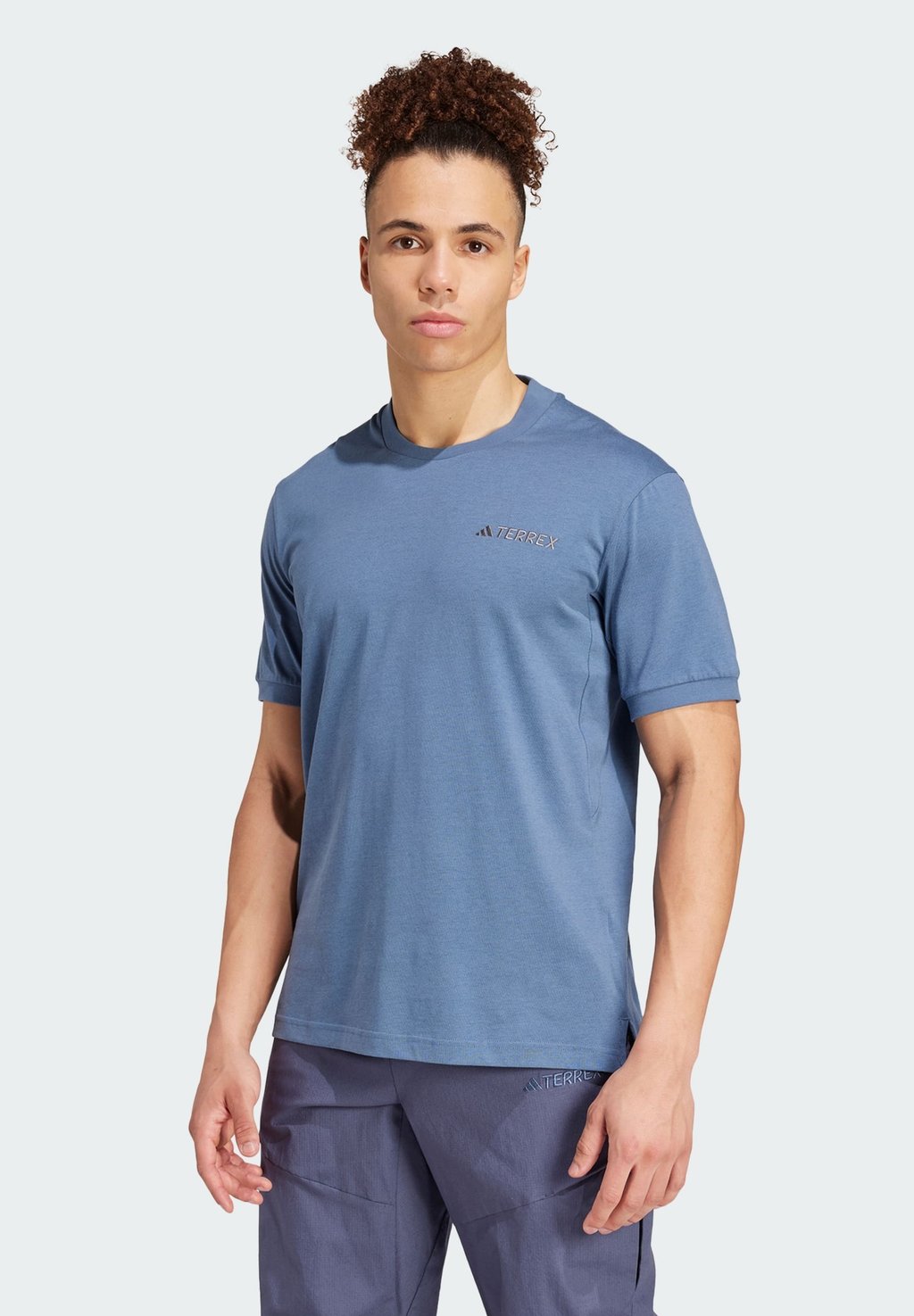 

Базовая футболка XPLORIC LOGO SHORTSLEEVE Adidas Terrex, синий