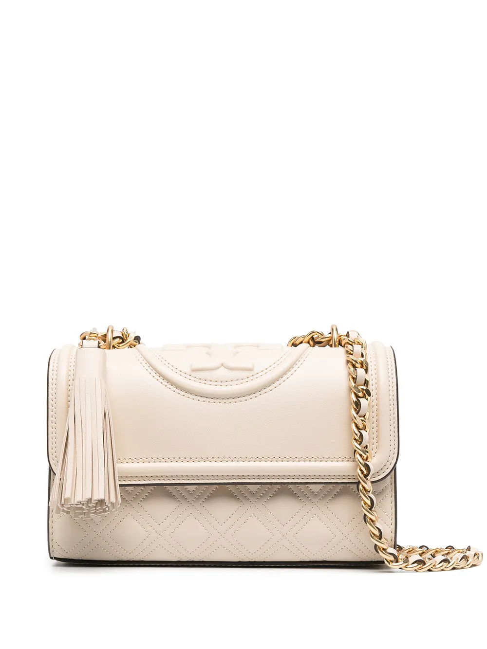 

Маленькая сумка на плечо Fleming Convertible Tory Burch, нейтральный