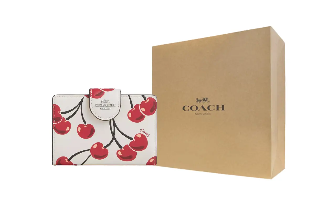 

COACH Кожаный кошелек Women's White