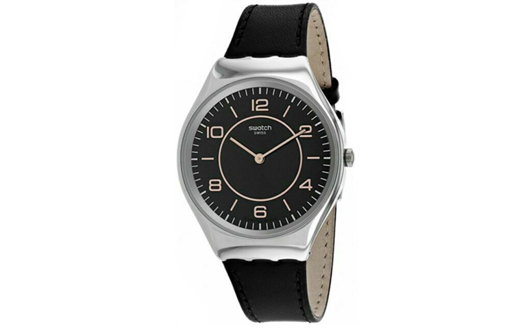 

Мужские черные часы 38мм SYXS110 SWATCH, черный