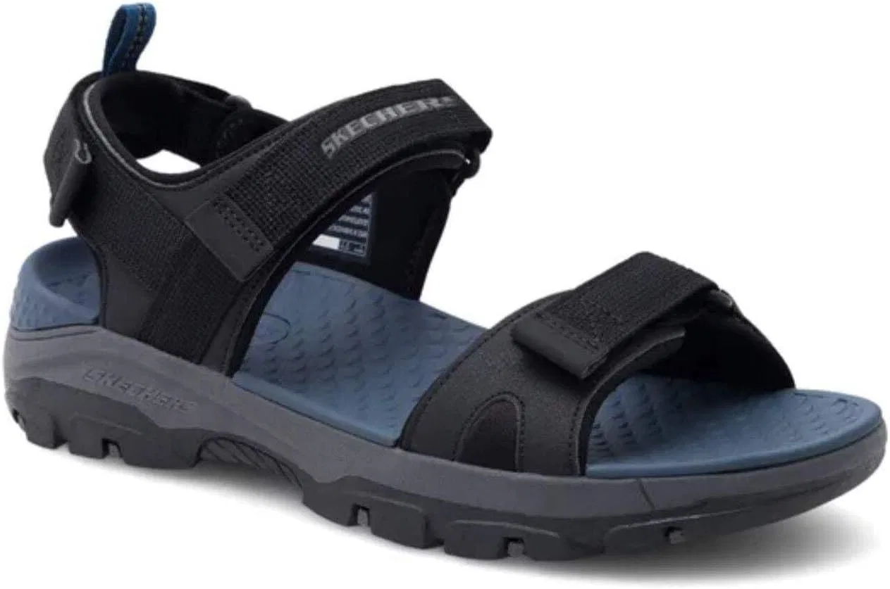 Мужские сандалии Skechers Tresmen-Garo с носком для плавания, черный — фото 2