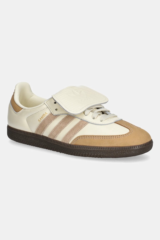 Кожаные кроссовки Samba LT Adidas Originals, бежевый