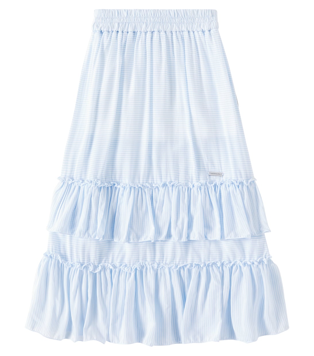 

Юбка с оборками Monnalisa, Panna+Multicolor
