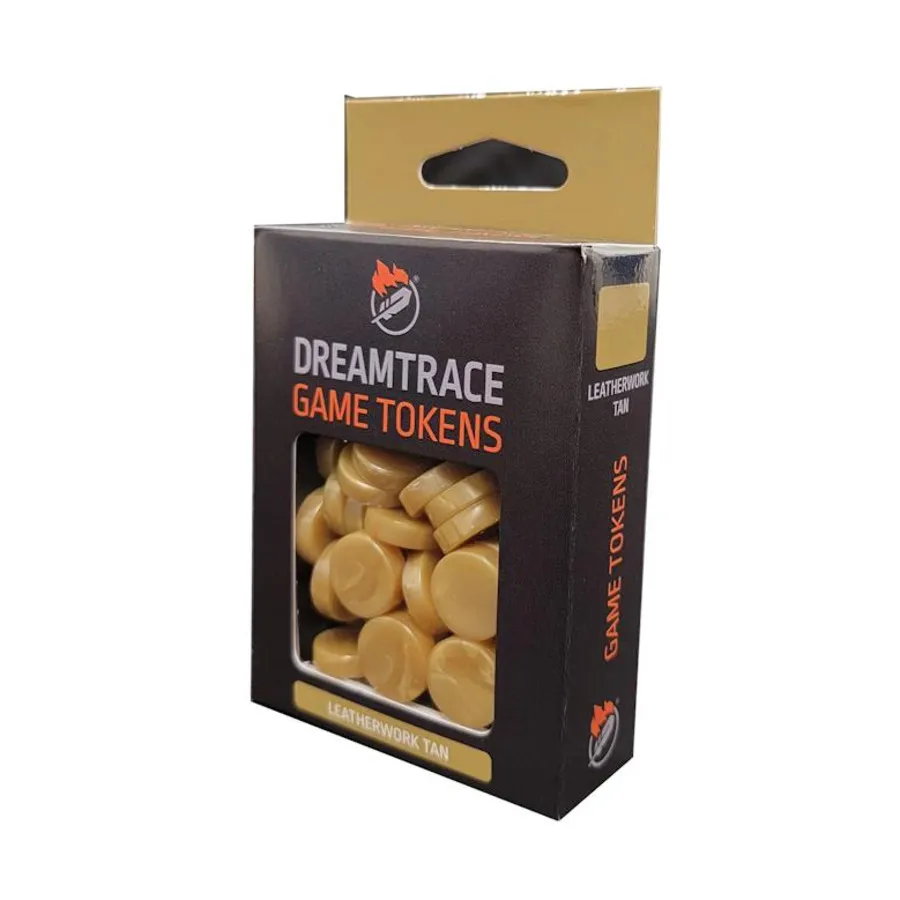 

Игровые жетоны — Leatherwork Tan, DreamTrace Game Supplies