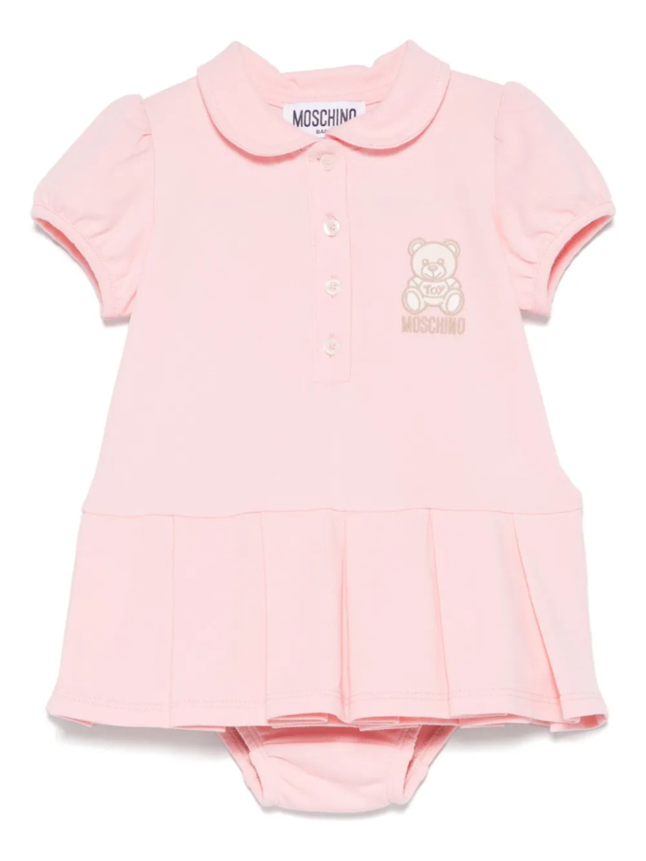 

Moschino Kids комплект Teddy Bear с платьем, розовый