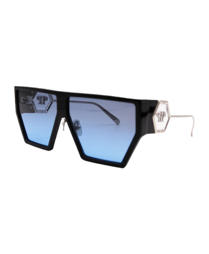 

Солнцезащитные очки Space rock plein spp040 Philipp Plein, черный