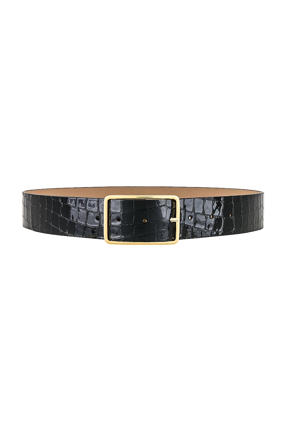 

Ремень B-Low the Belt Milla Croco Luster, цвет Black & Gold