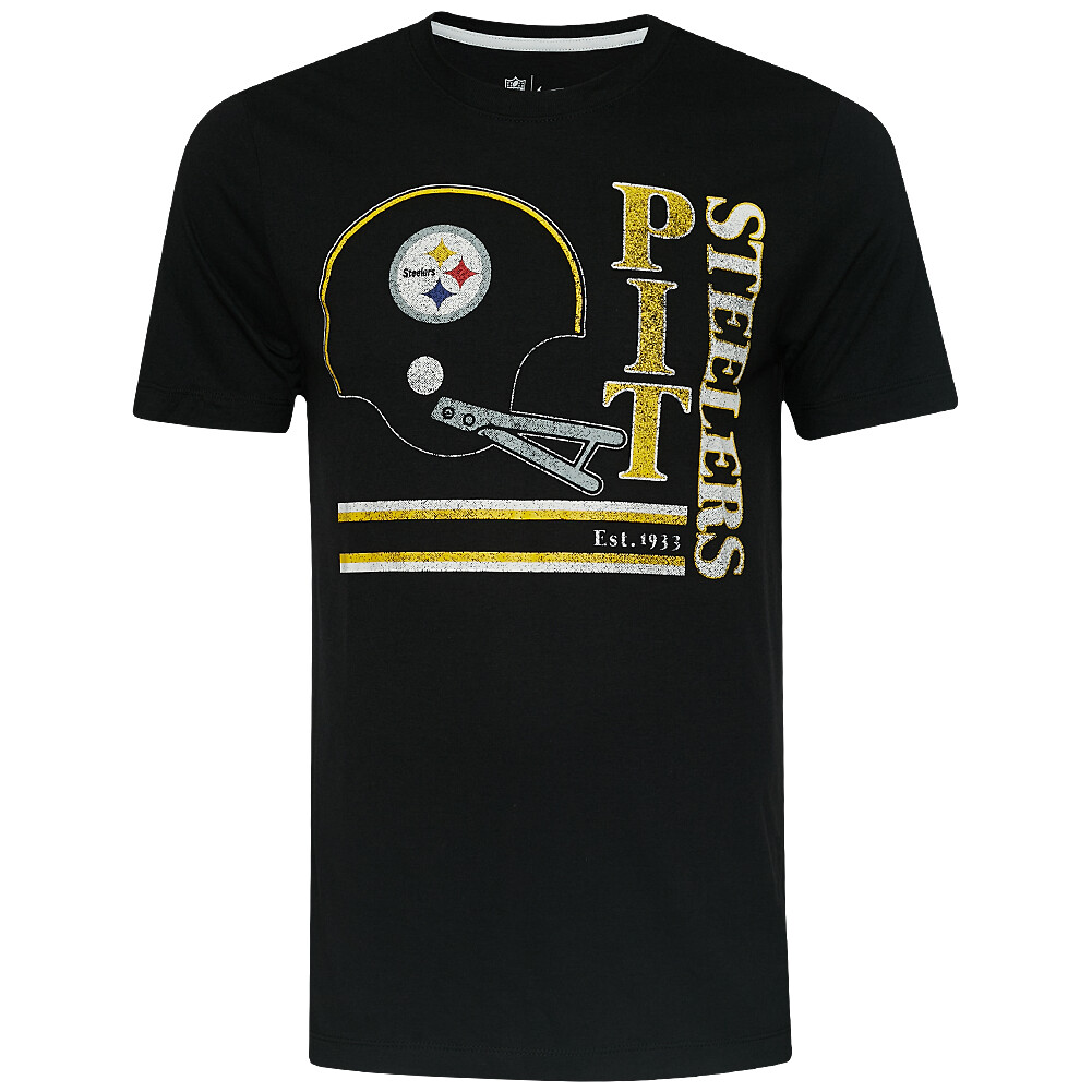 

Мужская футболка с логотипом NFL Nike Triblend Pittsburgh Steelers