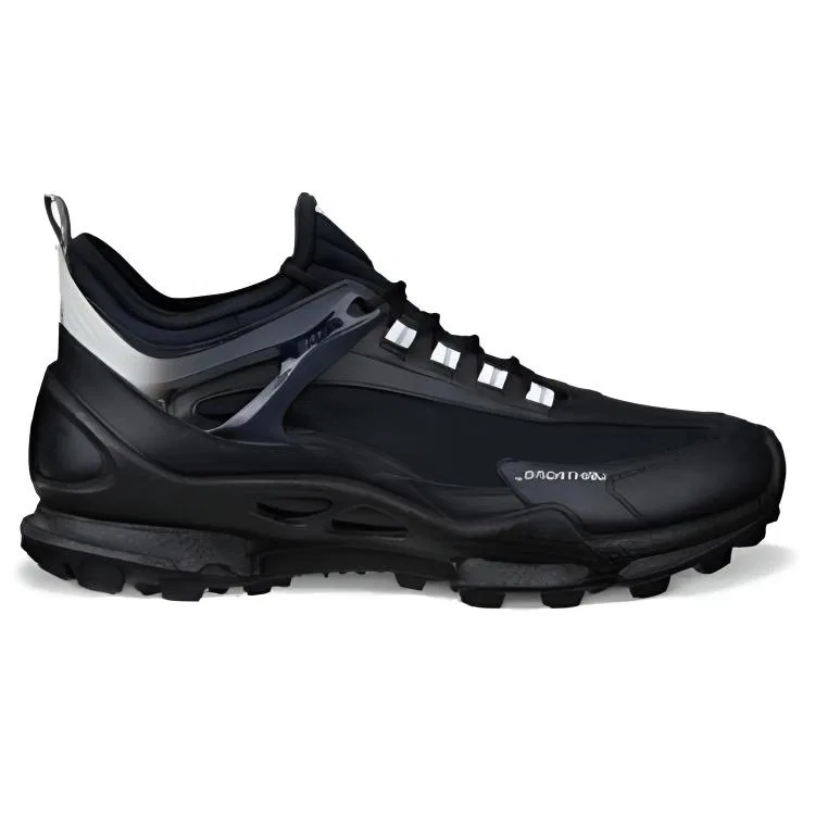 Кроссовки повседневные из кожи Ecco Biom C Trail Black — фото 4